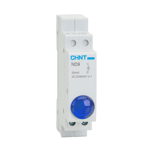 Индикатор CHINT ND9-1b AC/DC 230В (LED) (R) синий 594123 купить с доставкой по РФ
