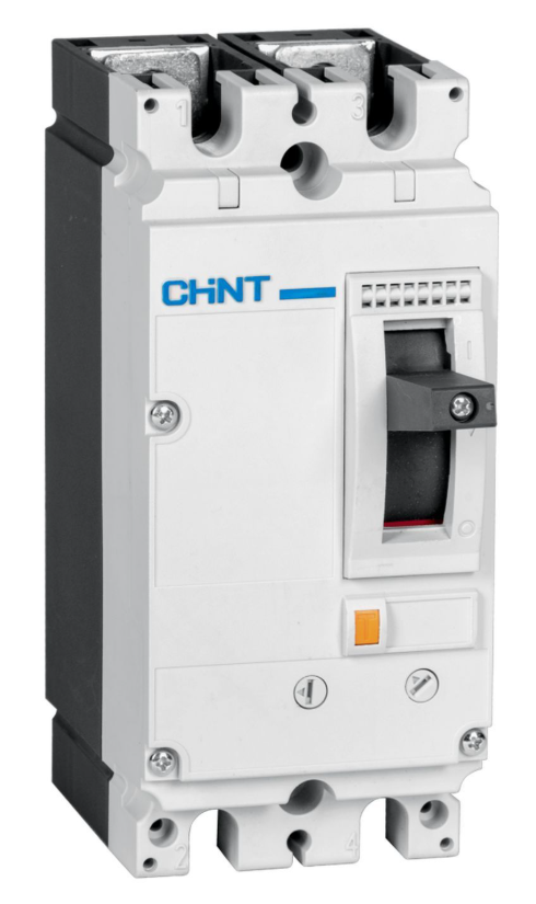 Выключатель автоматический CHINT NM8NDC-250S TM 2P 160А 50кА с рег, термомаг, расцепителем купить с доставкой по РФ