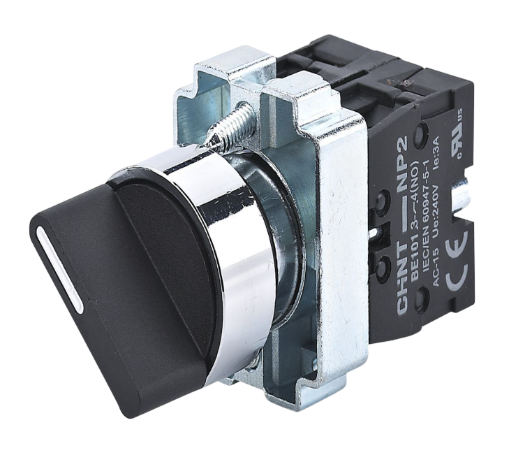 Переключатель CHINT NP2-BD53, 3 положения возвратом, 2НО, IP40 (R) купить с доставкой по РФ