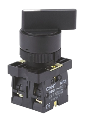 Переключатель CHINT NP2-EJ25 2 положения фиксацией 1НО+1НЗ IP40 (R) купить с доставкой по РФ