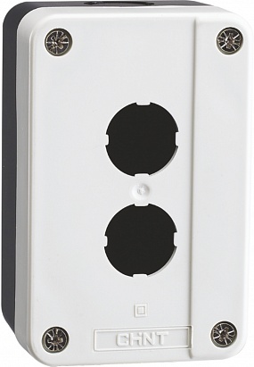 Корпус для кнопок CHINT NP2 2 места NP2-B02 574885 купить с доставкой по РФ