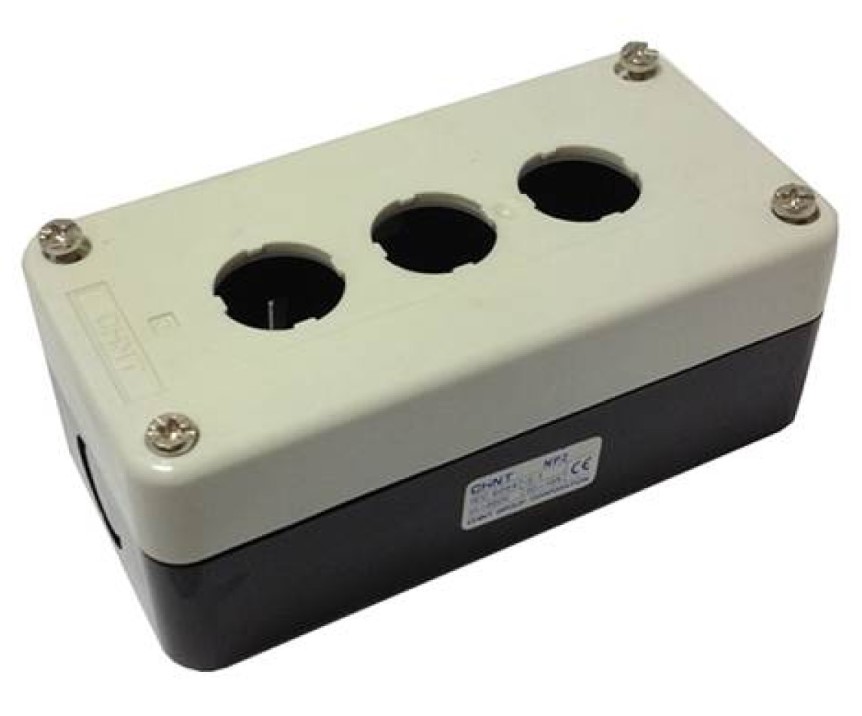Корпус для кнопок CHINT NP2 3 места NP2-B03 574886 купить с доставкой по РФ