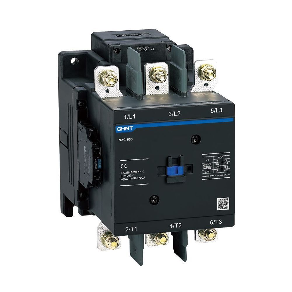 Контактор CHINT NXC-630 630А AC/DC 220В-240V/АС3 2НО+2НЗ 50Гц (R)