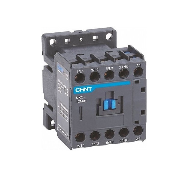 Контактор CHINT NXC-06M/22 6A 220В/АС3 1НО+1НЗ 50Гц