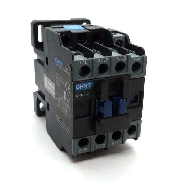 Контактор CHINT NXC-12 12А 220В/АС3 1НО+1НЗ 50Гц (R)