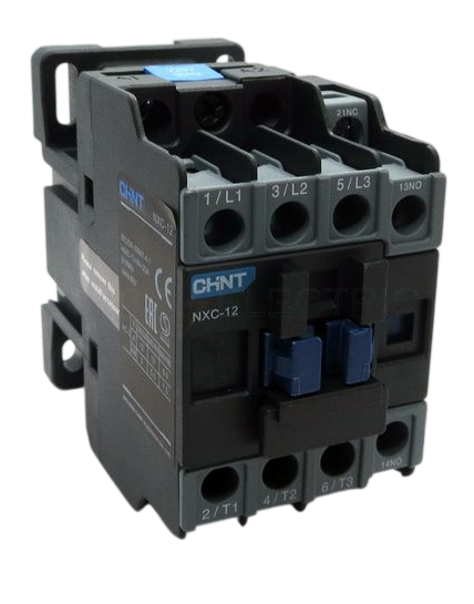 Контактор CHINT NXC-12 3P 12A AC380B (50Гц) 1НО+1НЗ (R) купить с доставкой по РФ