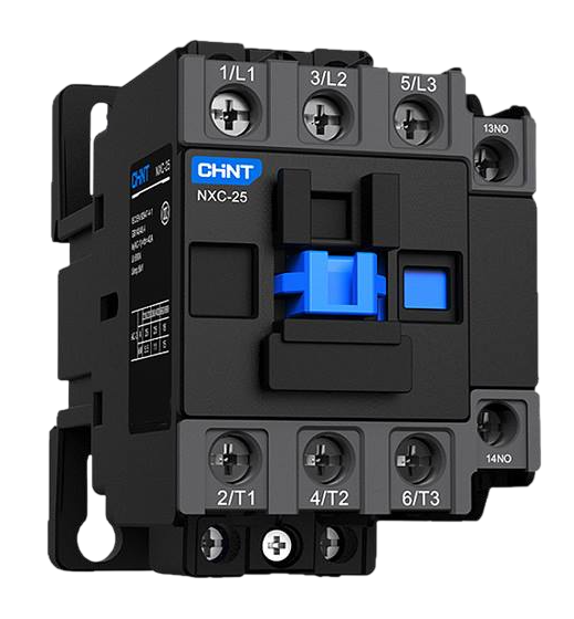 Контактор CHINT NXC-25 25A 220В/АС3 1НО+1НЗ 50Гц купить с доставкой по РФ