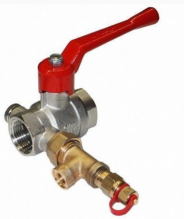 Кран шаровой Cimberio под трубку CIM 999UN, ВР 3/4" CIM 200DP 34