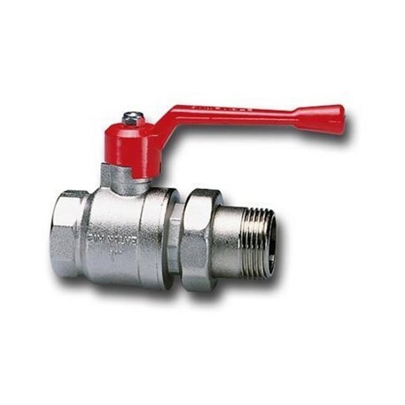 Кран шаровой Cimberio 1/2" (ВР-американка), Pn 25, ручка CIM 246 12