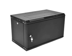 Телекоммуникационный ЦМО настенный шкаф 19" 9U ЦМО ШРН-Э-9.650 стеклянная дверь серый