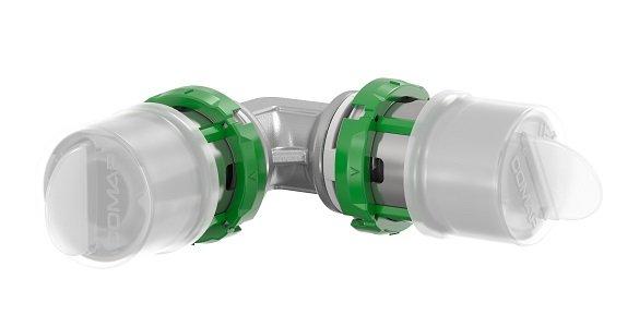 ПРЕСС Угольник 16х16 PPSU 9090W16 Comap