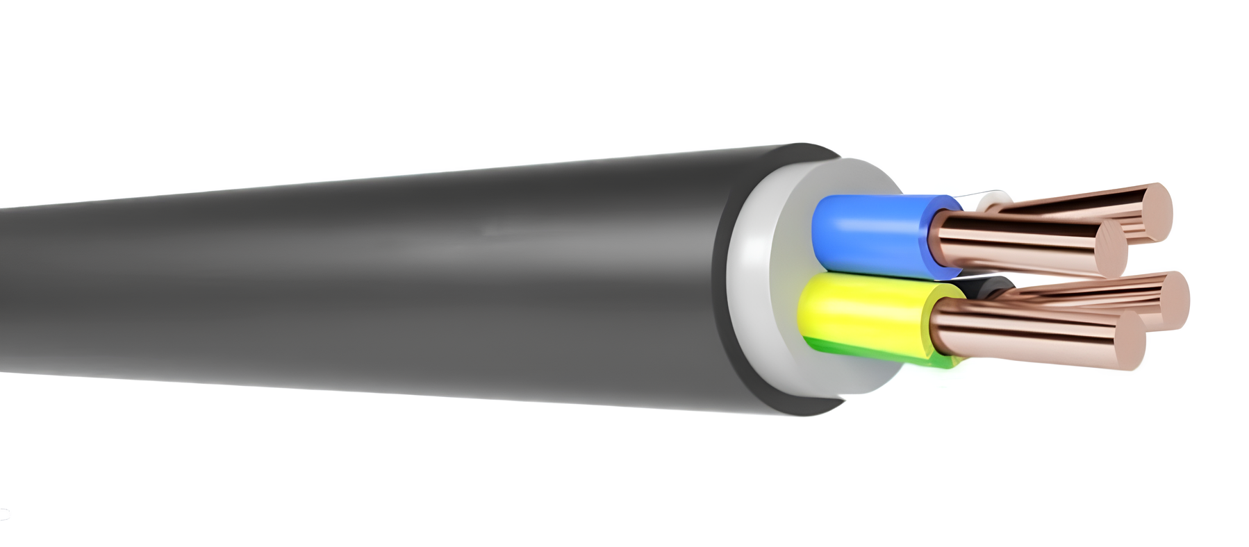Кабель силовой ППГнг(А)-HF 4х2.5 ОК (N) 0.66кВ (м)