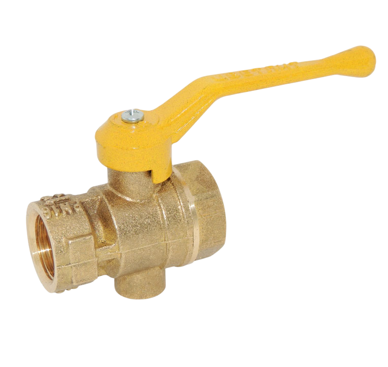 Кран шаровой Цветлит DN15 PN1,6 МПа 11Б27п10 р/фл купить с доставкой по РФ