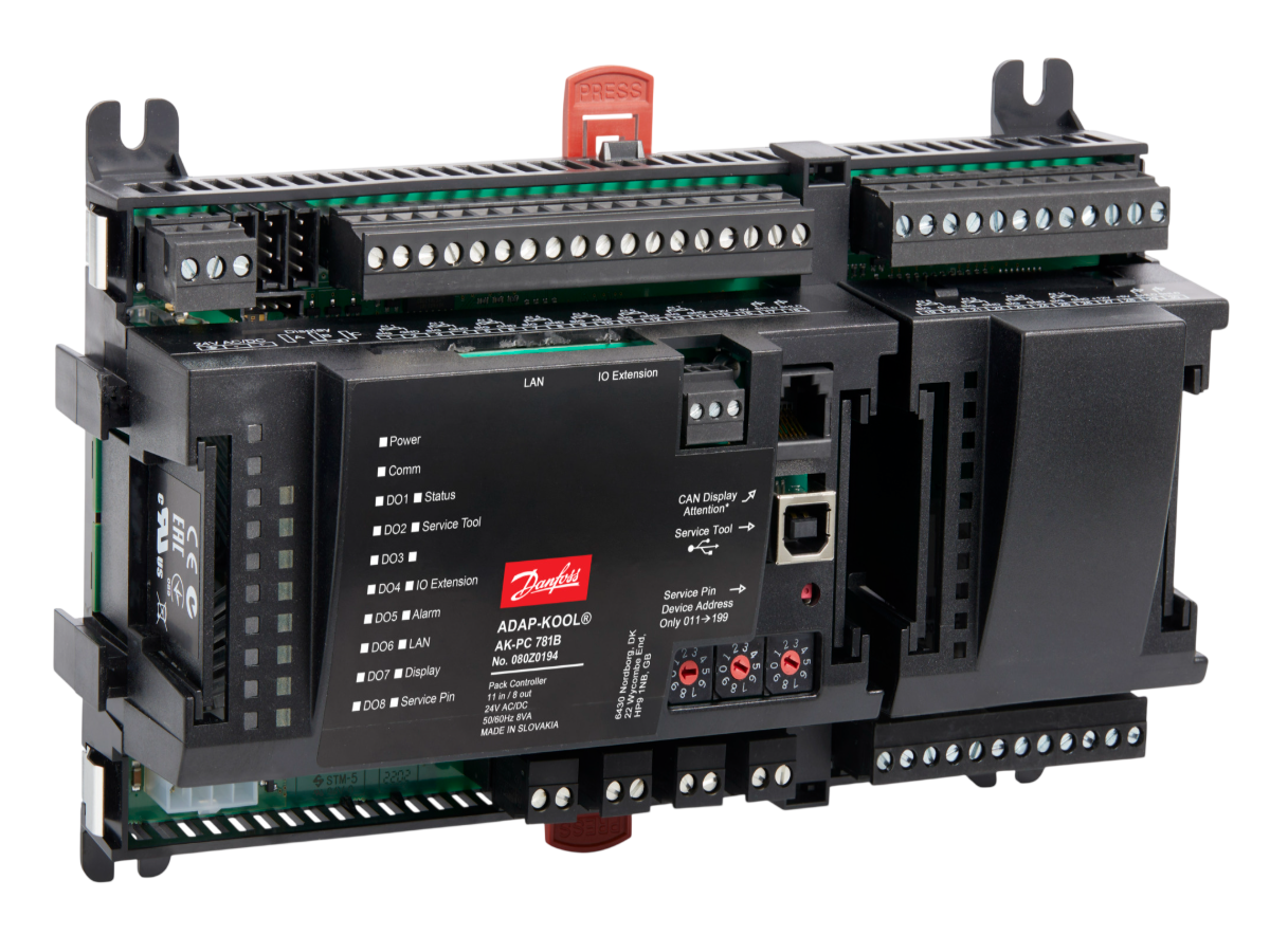Контроллер давл. и темп. Danfoss AK-PC 781A купить с доставкой по РФ