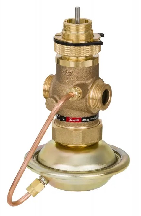 Комбинированный регулятор Danfoss AVQM Ду32/10 Pу16 резьб