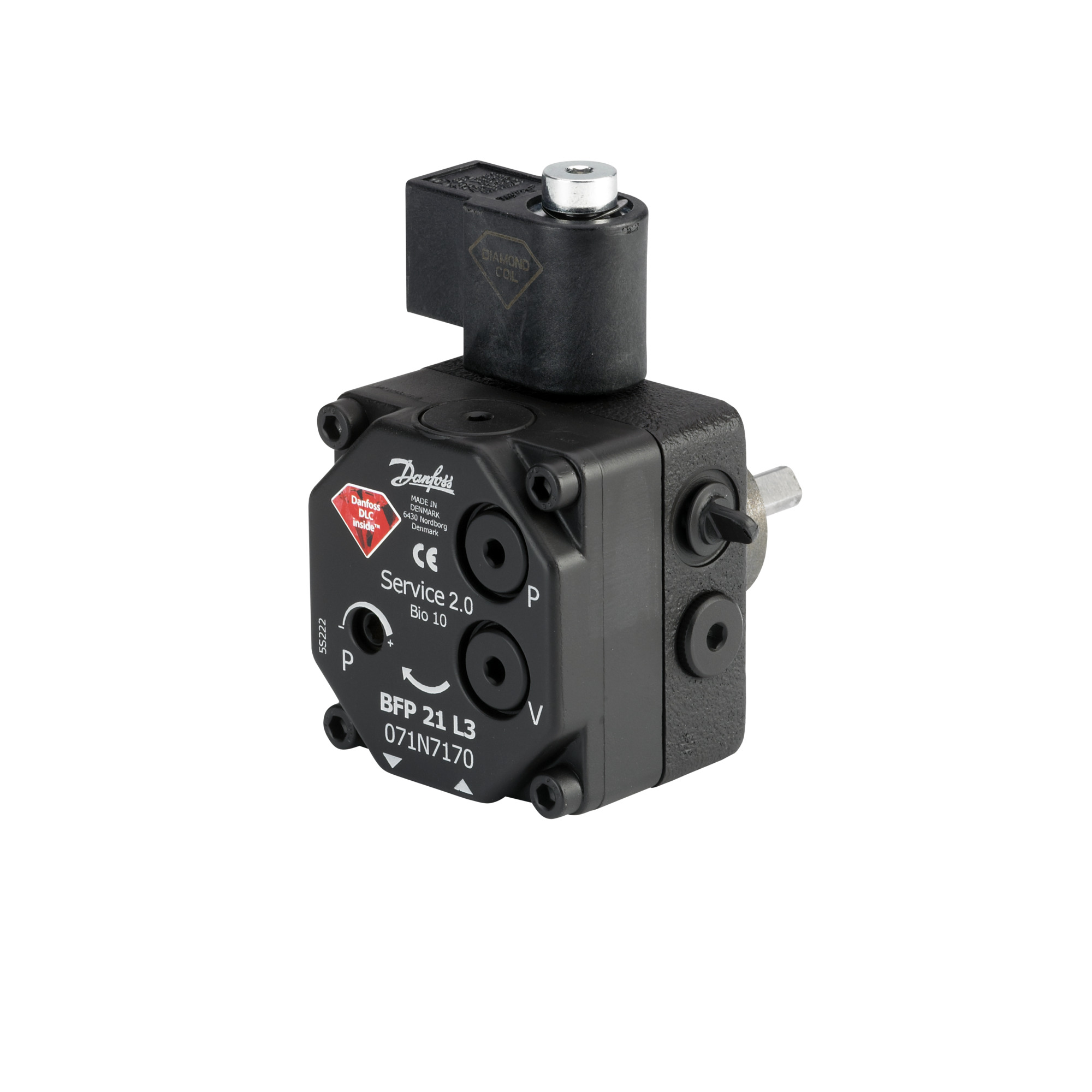 Насос для горелки Danfoss BFP 21R5 L+R 071N0260