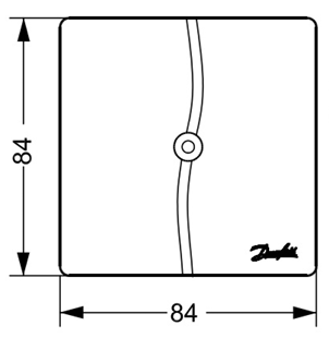 Датчик температуры наружного воздуха Danfoss ESMT заказать со складов по всей России