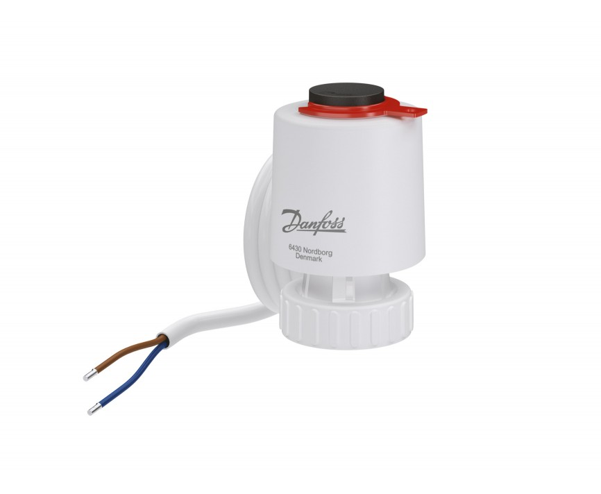 Привод Danfoss TWA-Q 230В NC для AQT DN10-32  каб.1,2м