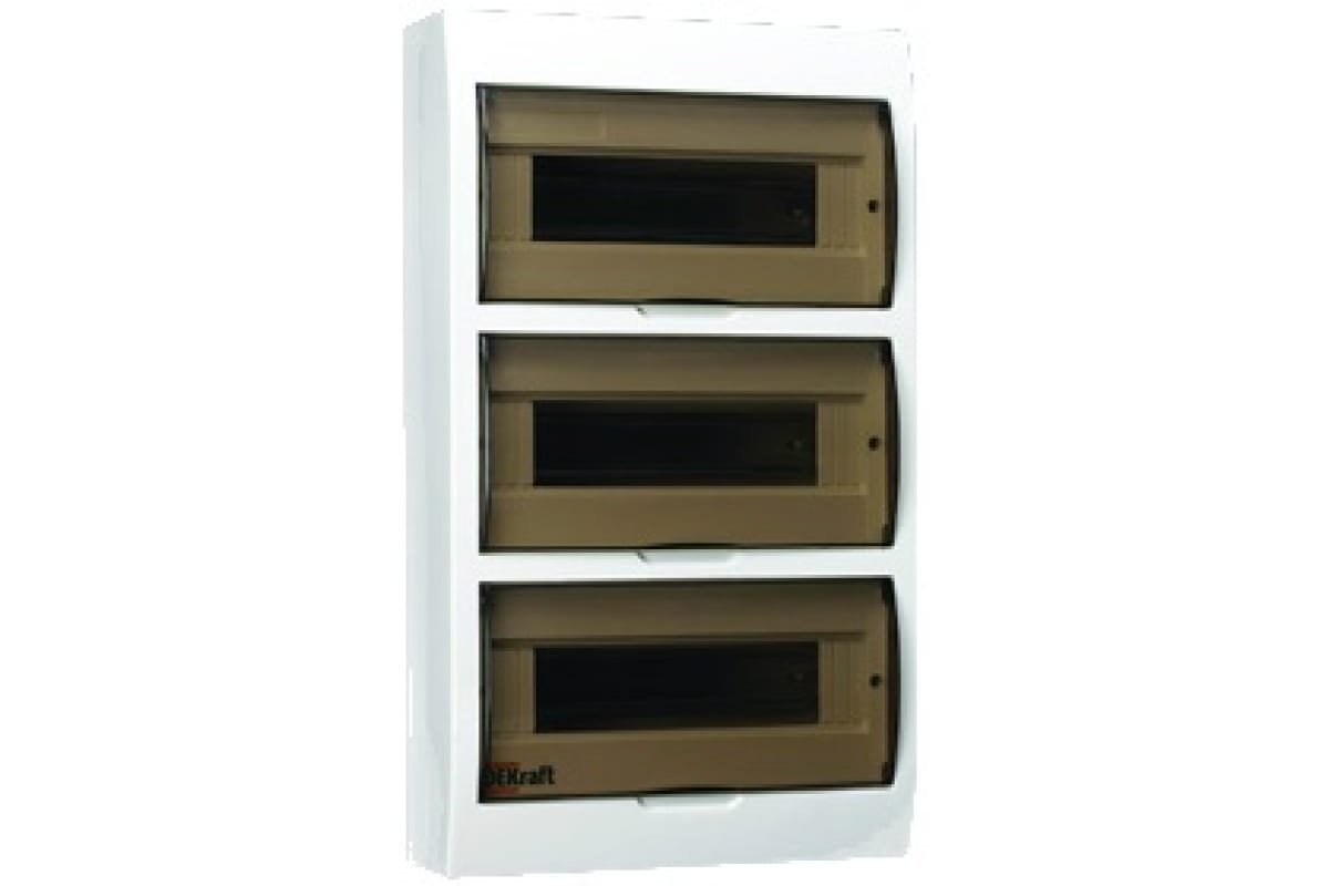 Корпус пластиковый навес. DEKraft 36мод. IP41 ЩРН-П-36 SchE 31014DEK