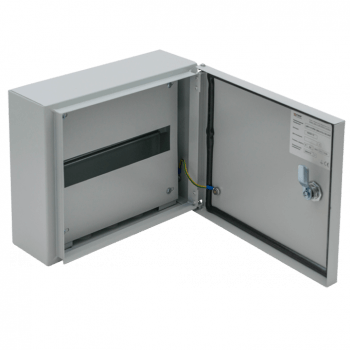 Корпус метал. навес. DEKraft 250х250х120 9 мод. IP31 ЩРН-9 SchE 30201DEK