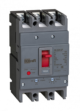 Силовой автоматический выключатель DEKraft ВА-332А 3P 125A 35кА