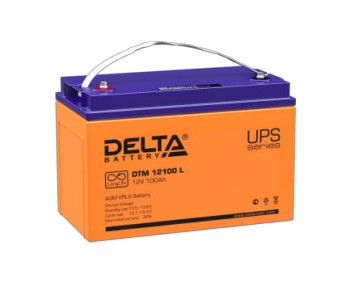 Аккумуляторная батарея для ИБП Delta Battery DTM 12100 L купить с доставкой по РФ