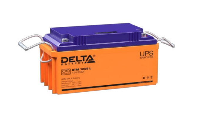 Аккумуляторная батарея для ИБП Delta Battery DTM 1265 L купить с доставкой по РФ