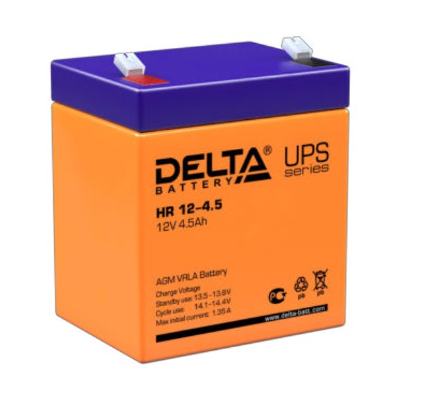 Аккумуляторная батарея для ИБП Delta Battery HR 12-4.5 купить с доставкой по РФ