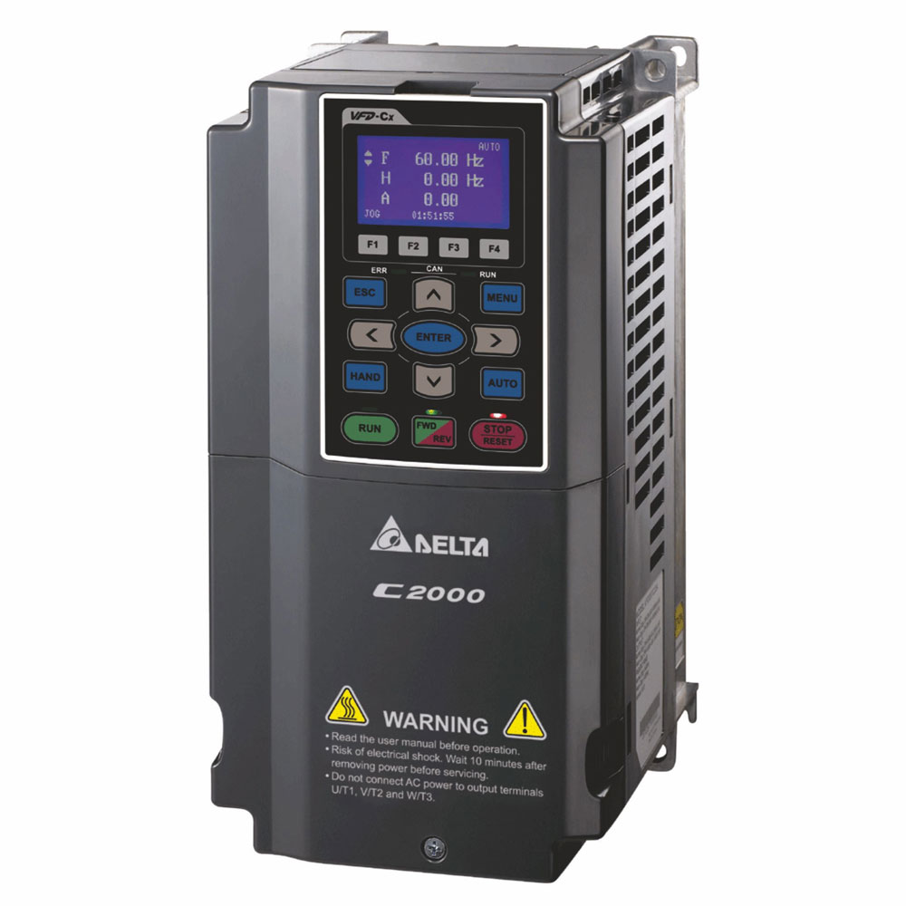 Частотный преобразователь Delta Electronics (4кВт 3ф 400В) встроенный тормозной ключ
