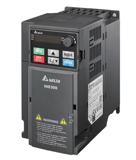 Частотный преобразователь Delta Electronics MS300 2.2кВт 3ф 400В встроенный тормозной ключ встроенный фильтр