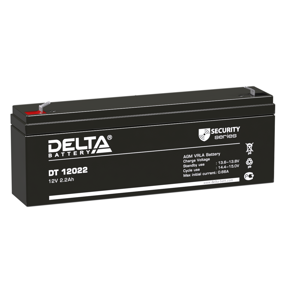 Аккумуляторная батарея для ОПС Delta DT 12022