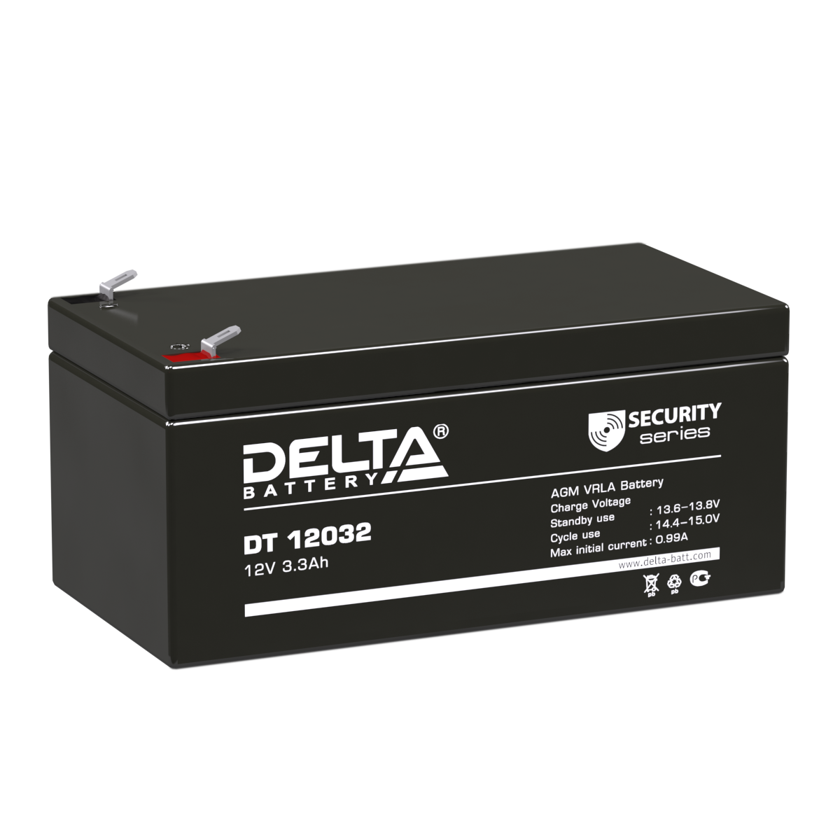   Аккумуляторная батарея для ОПС Delta DT 12032 