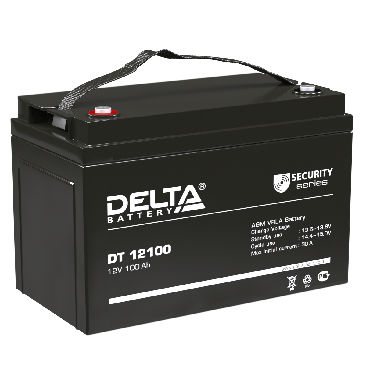 Аккумуляторная батарея для ОПС Delta DT 12100