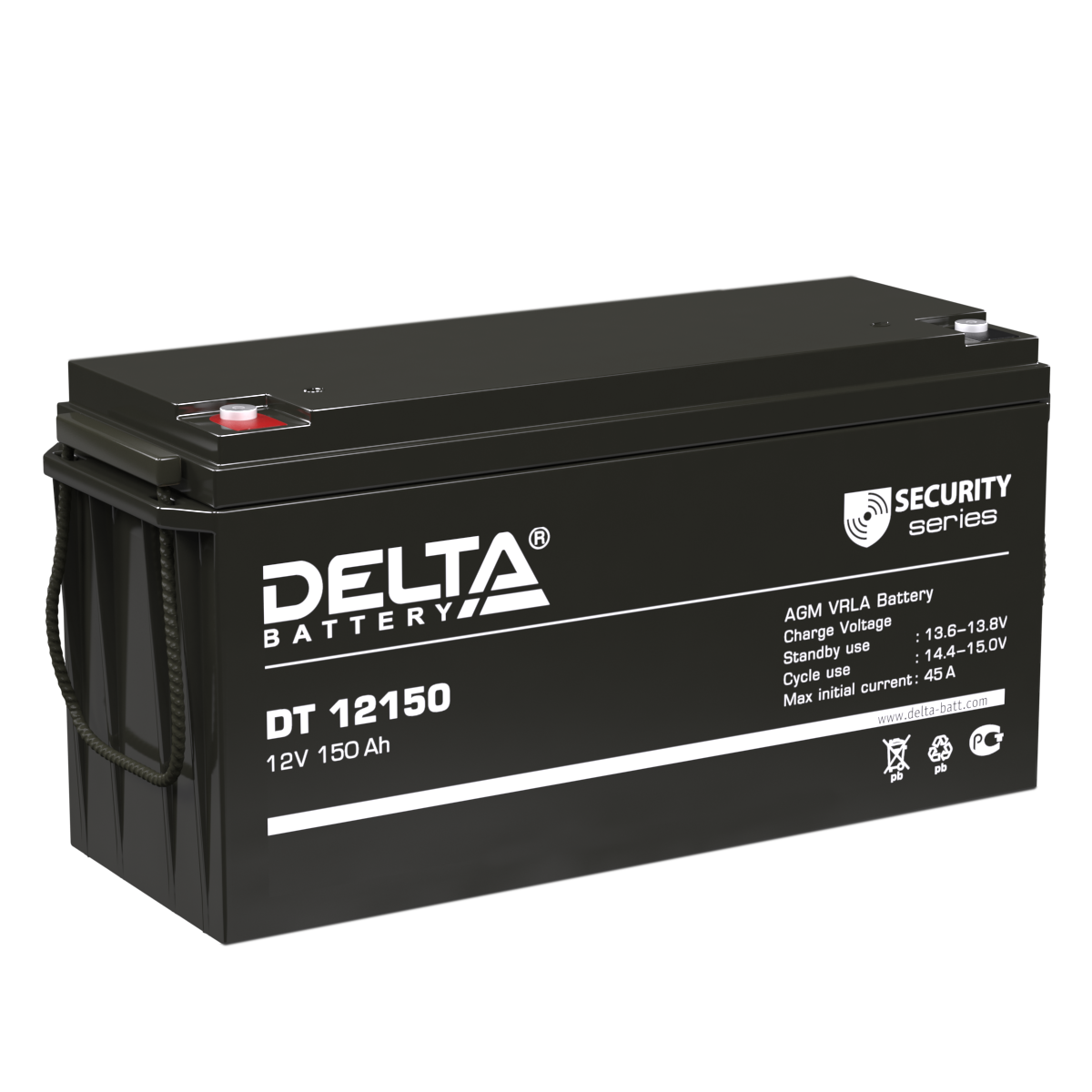  Аккумуляторная батарея для ОПС Delta DT 12150  купить с доставкой по РФ