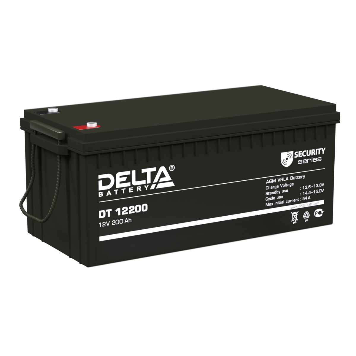   Аккумуляторная батарея для ОПС Delta DT 12200  купить с доставкой по РФ