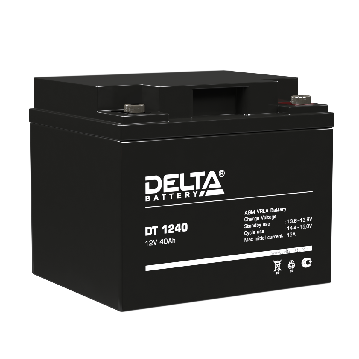 Аккумуляторная батарея для ОПС Delta DT 1240
