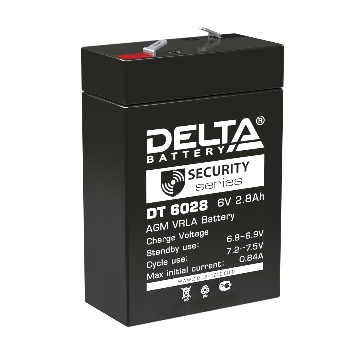 Аккумуляторная батарея для ОПС Delta DT 6028