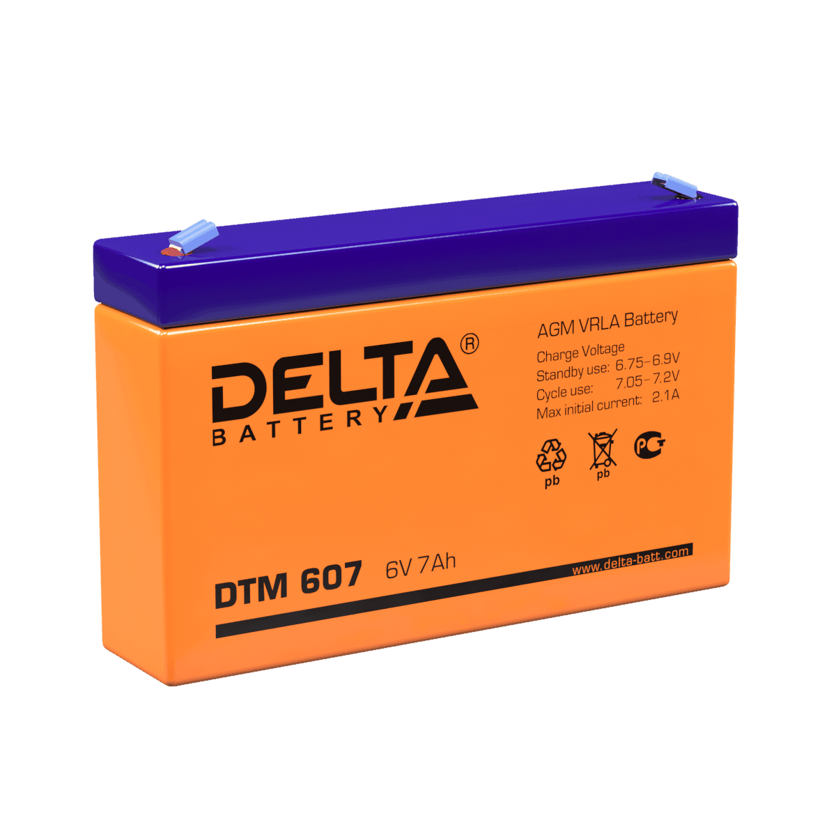 Аккумуляторная батарея для ИБП Delta DTM 12120 I 12В 120 Ач