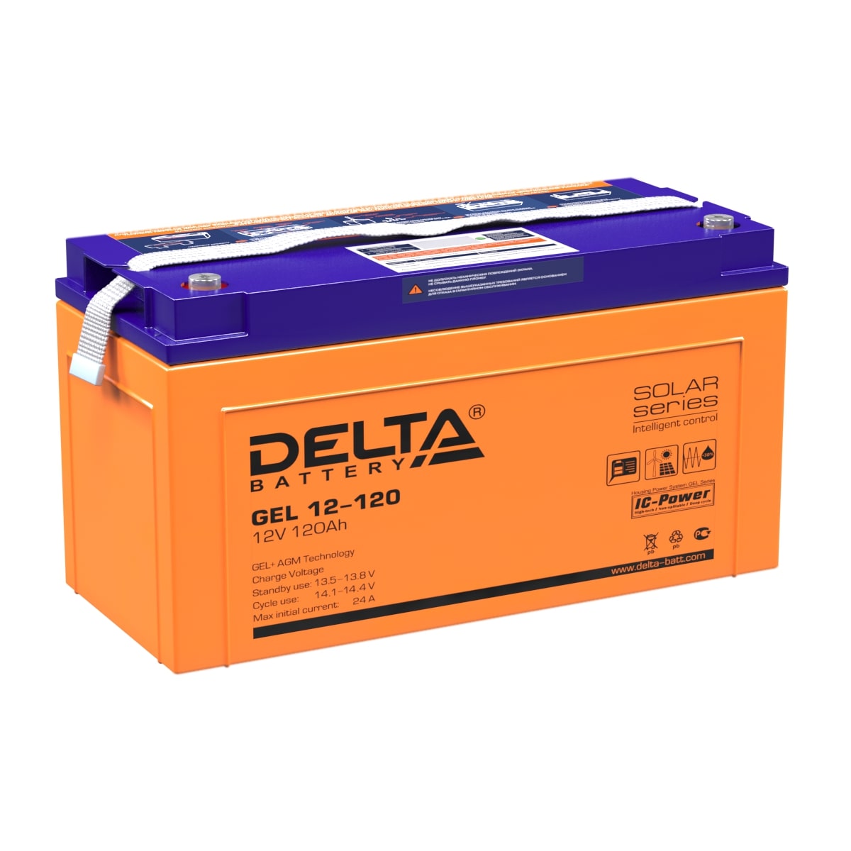 Аккумуляторная батарея для ИБП гелевый Delta GEL 12-120