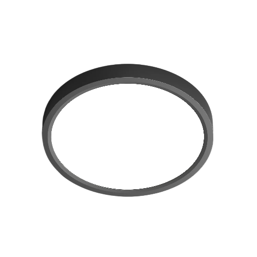 Накладной светильник Denkirs THIN DK6520-BK