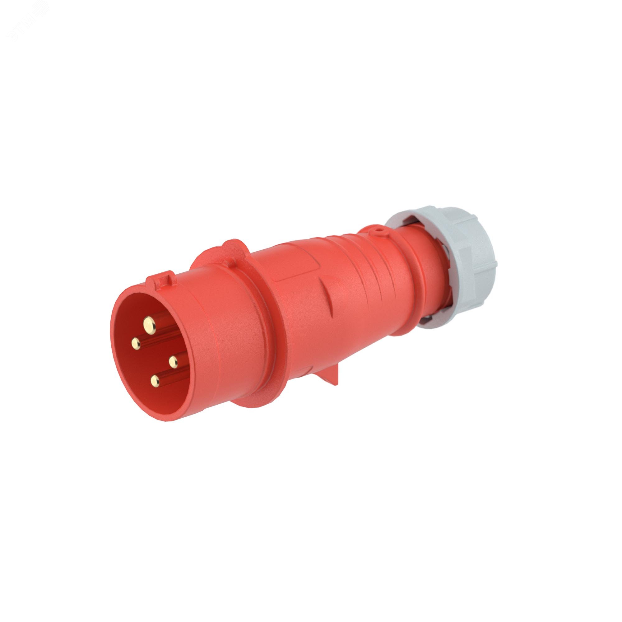 Вилка кабельная DKC силовая IP44 16A 3P+E 400V DIS2131636 купить с доставкой по РФ