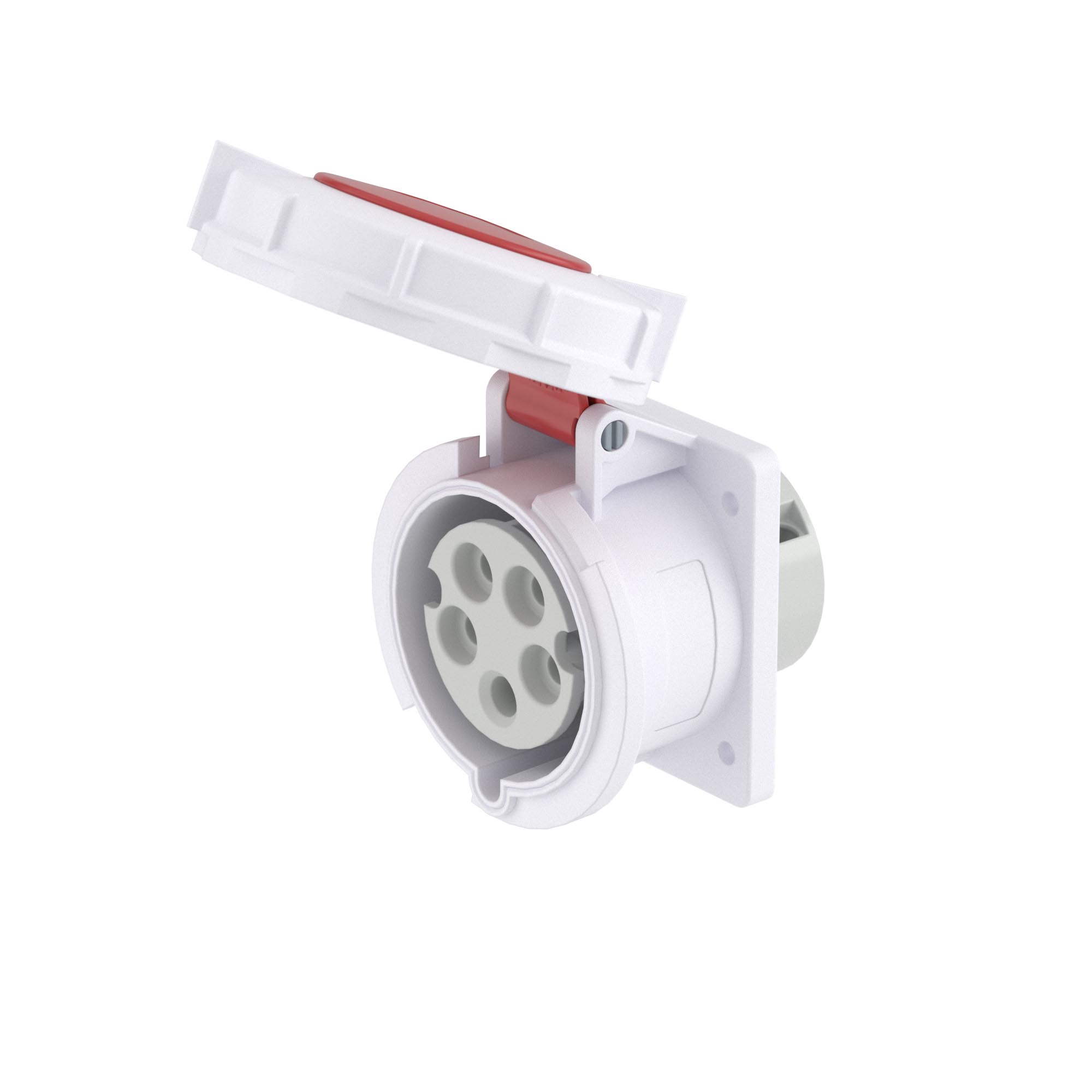 Розетка скрытая DKC IP67 16A 3P+E+N 400V купить с доставкой по РФ