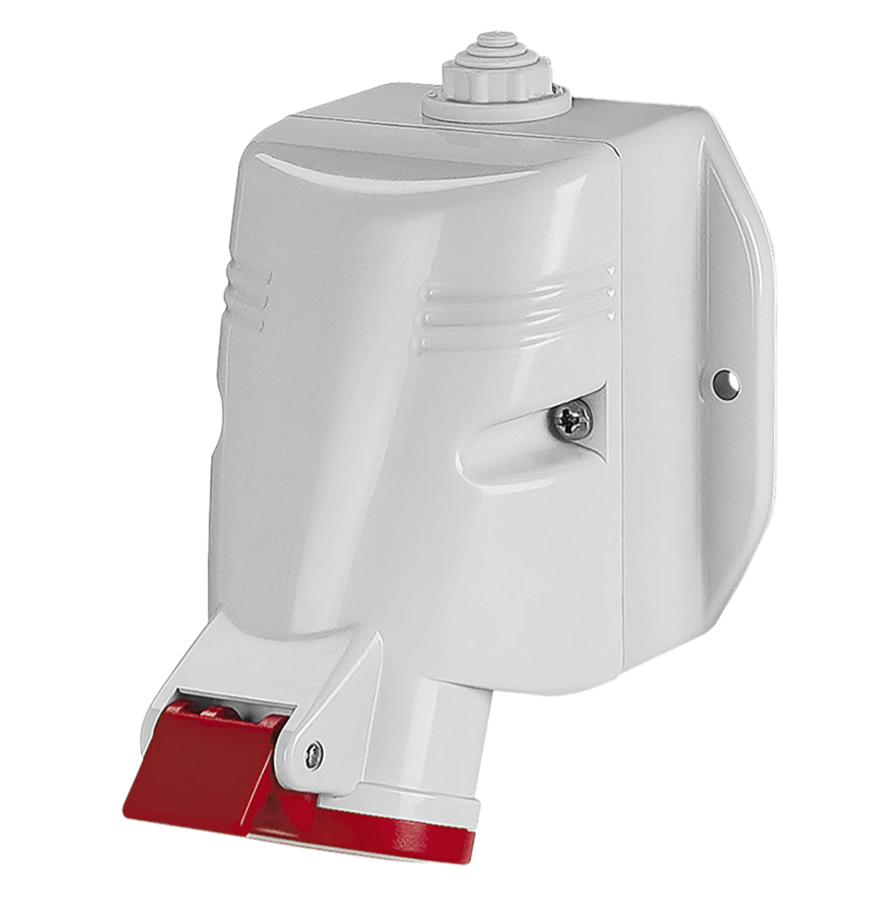 Розетка наружной установки с безвинтовыми клеммами DKC IP44 16A 3P+E 400В