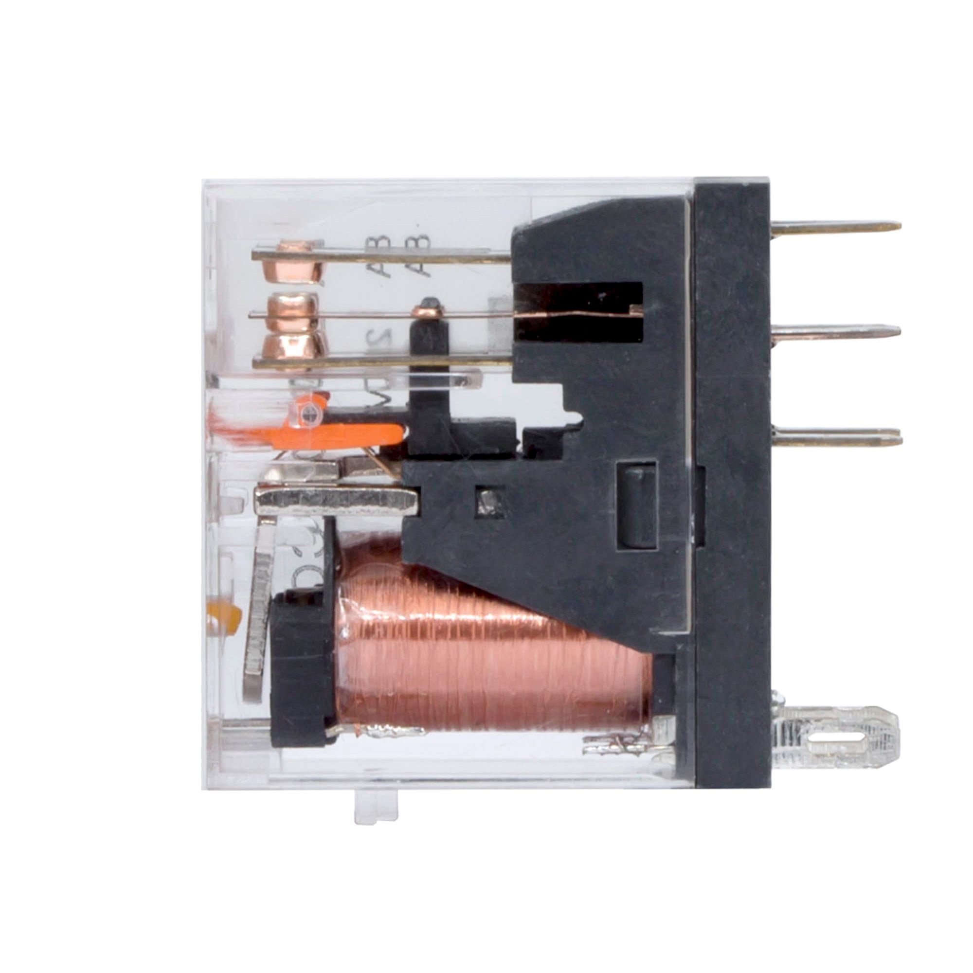 Реле DKC миниатюрное промышленное 2CO ком. ток 8А AgSnO2 напряжение 230V AC опция: светодиод