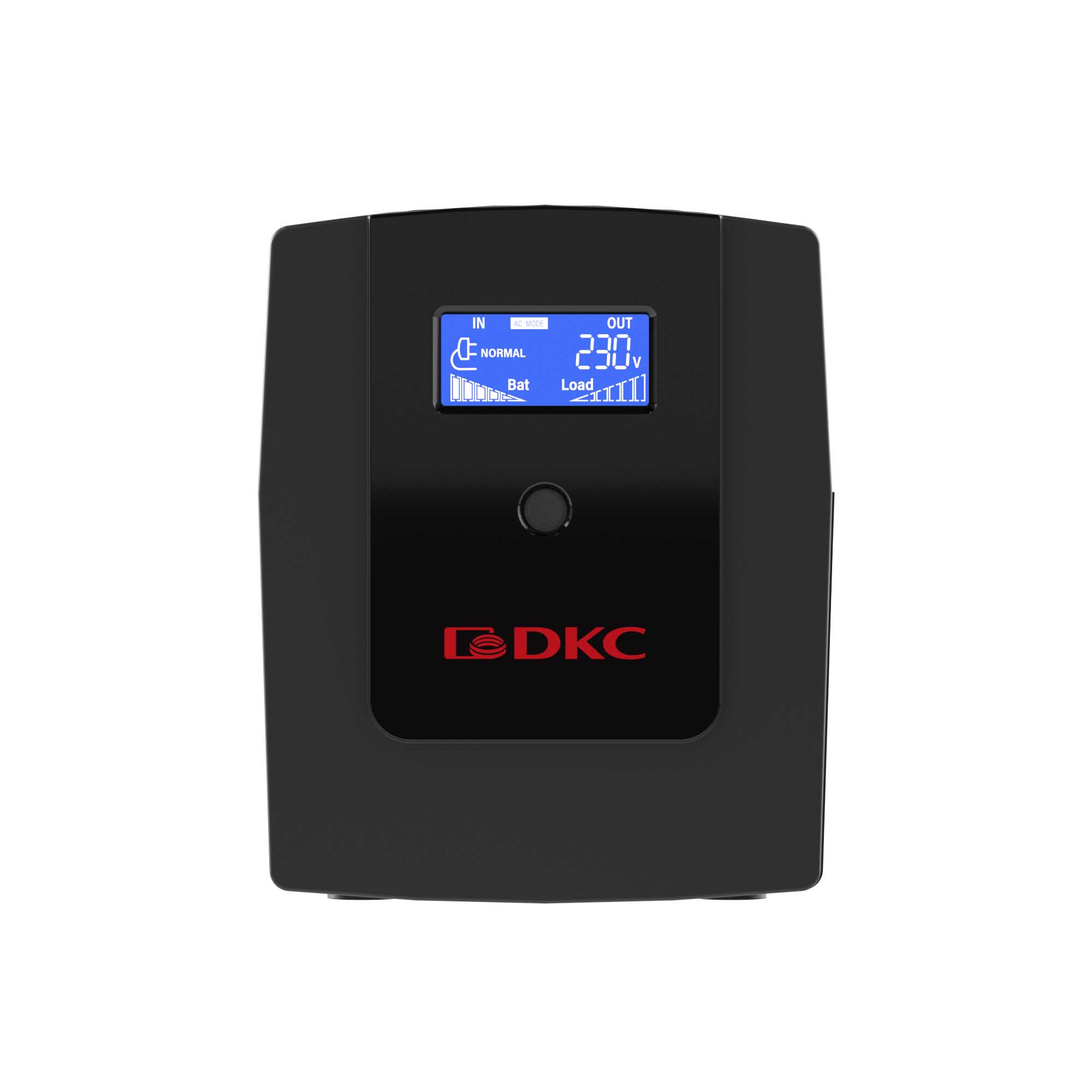 Линейно-интерактивный источник бесперебойного питания DKC Info LCD 1200 Ва/720 Вт в наличии с доставкой по РФ