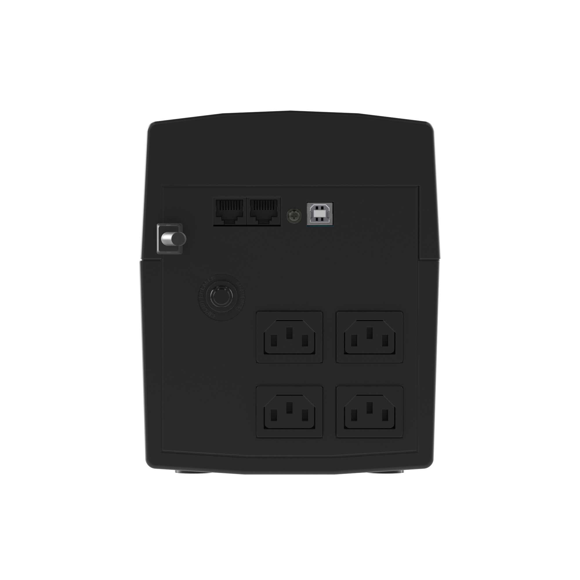 Линейно-интерактивный источник бесперебойного питания DKC Info LCD 1500 ВА/900 Вт купить с ближайшего склада