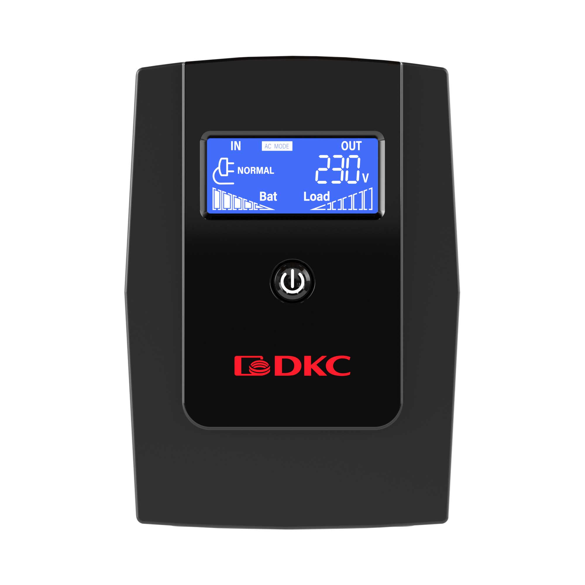 Линейно-интерактивный источник бесперебойного питания DKC Info LCD 600 ВА/360 Вт заказать со складов по всей России