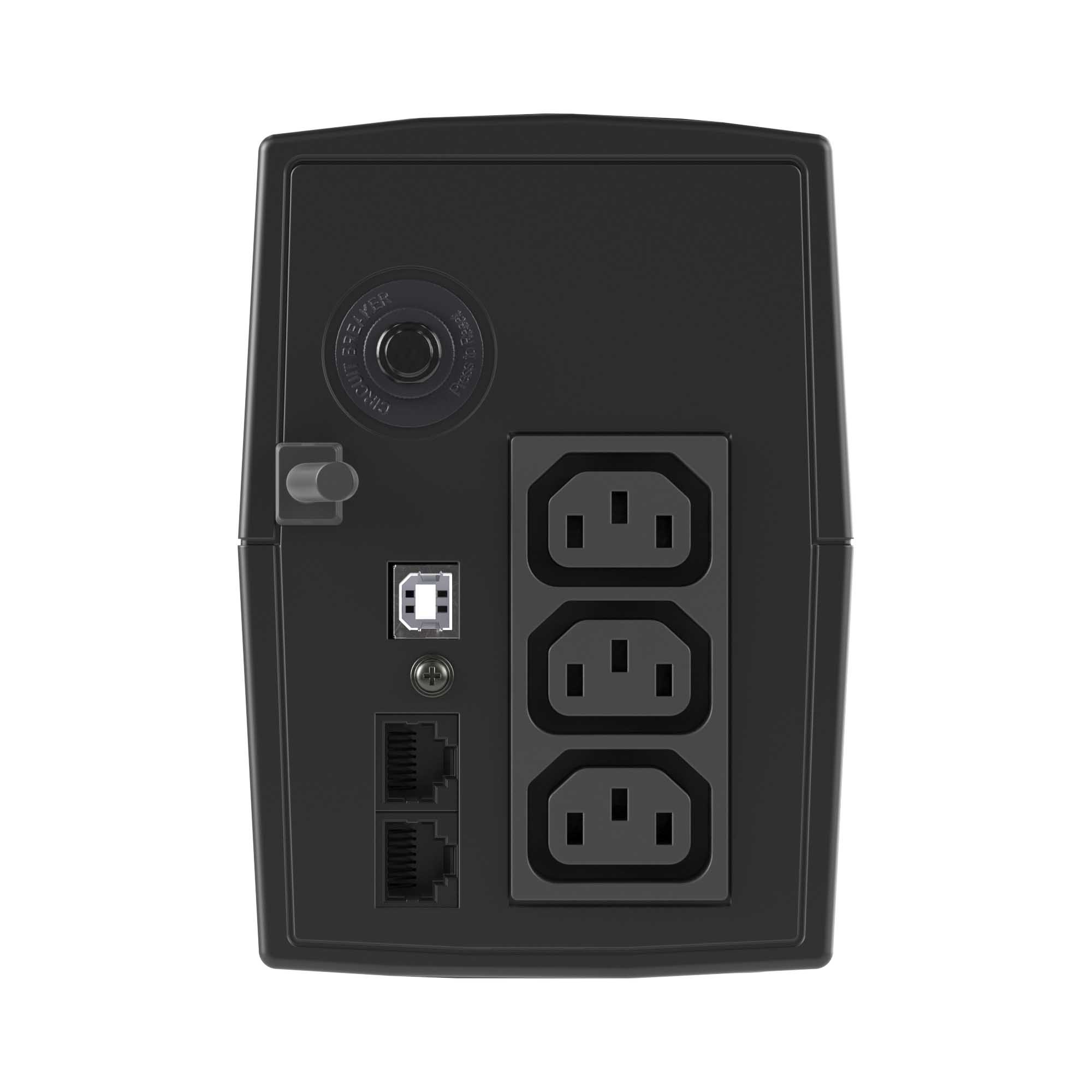 Линейно-интерактивный источник бесперебойного питания DKC Info LCD 600 ВА/360 Вт в наличии с доставкой по РФ