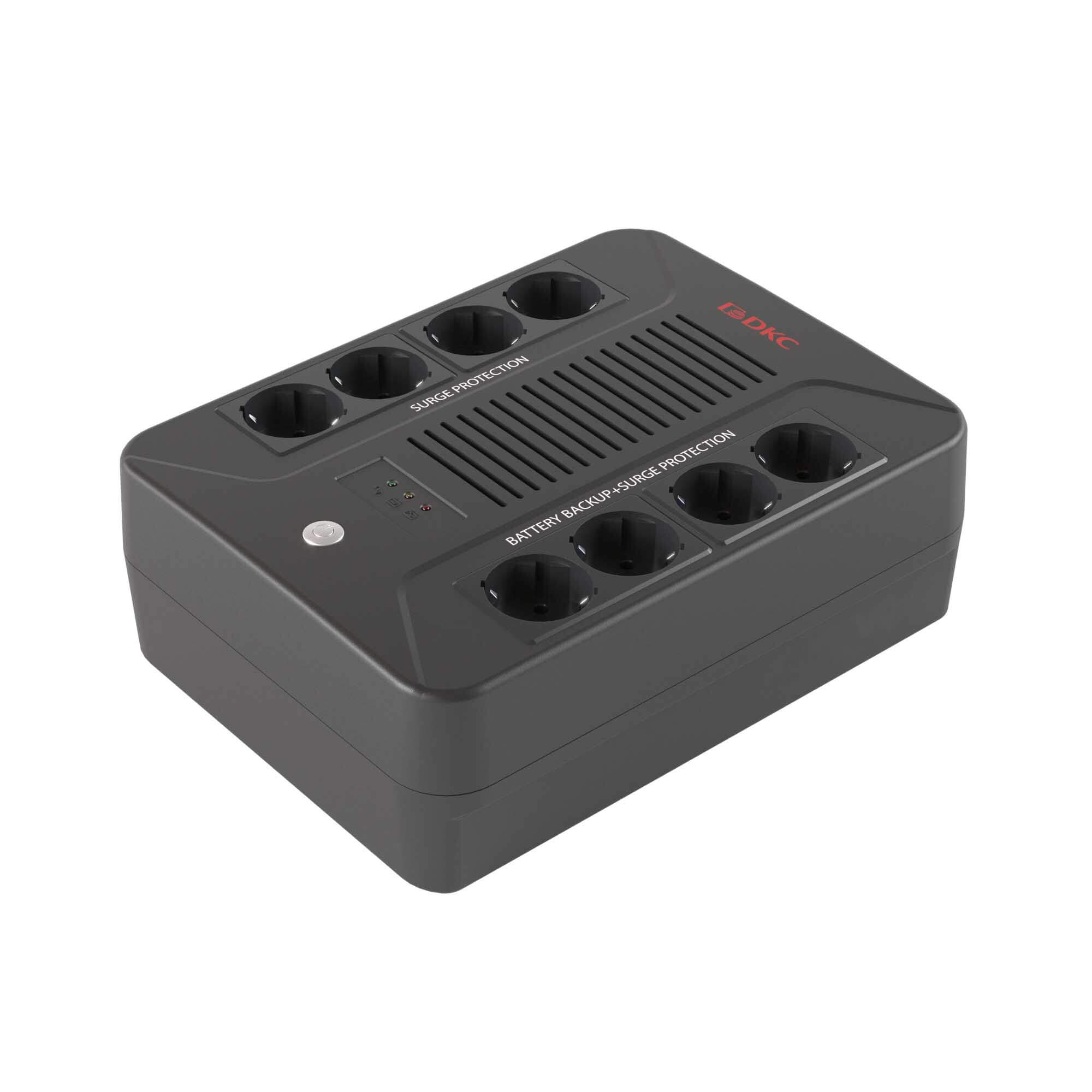 ИБП линейно-интерактивный DKC Info PDU 1000 ВА/600Вт 1/1.8хSchuko 1х9А ч