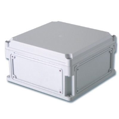 Корпус DKC IP67 300х200х160 Hкрышки=35 с выбивным фланцем непрозрачная крышка